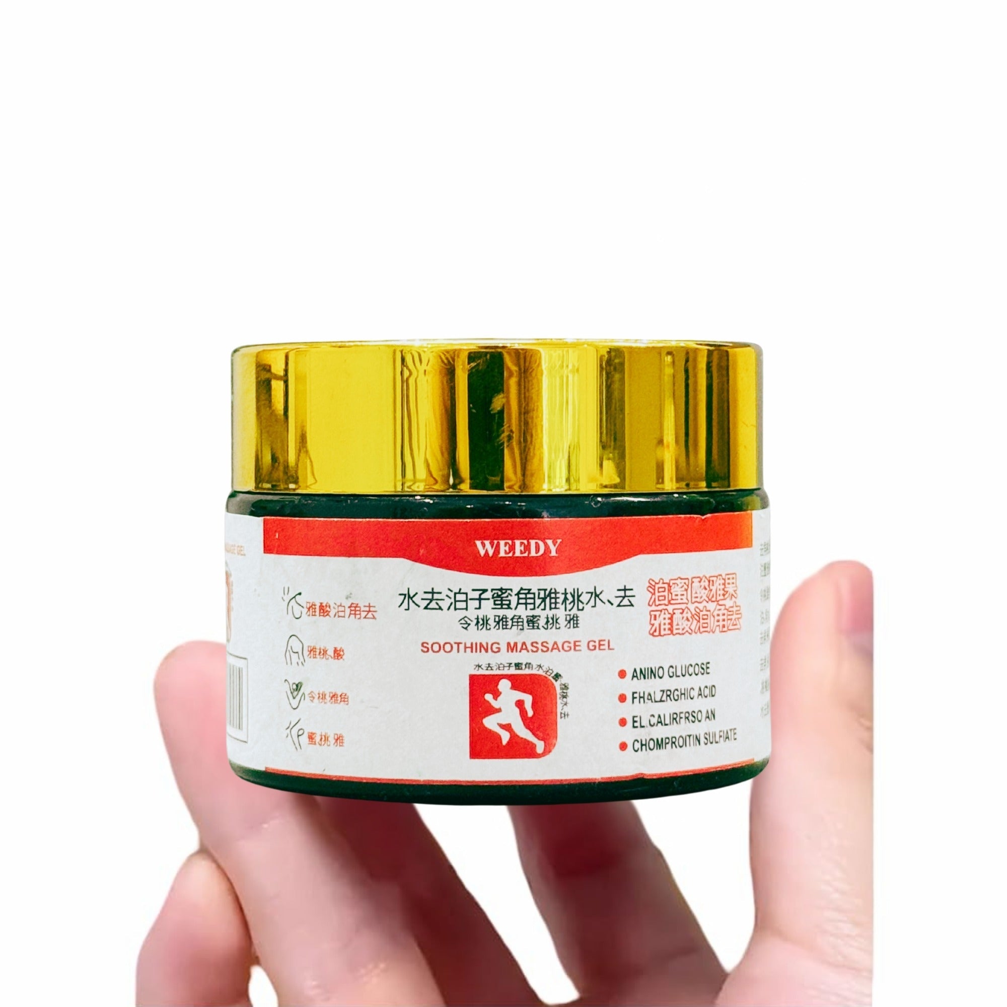 WEEDY Top Japanese Pain Gel | Rapid Relief from Muscle Tension | 50g