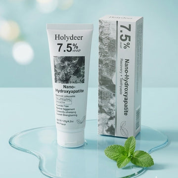 Holydeer 7.5% Nano Hydroxyapatite Toothpaste (120g) | Enamel Repair & Sensitive Teeth Relief